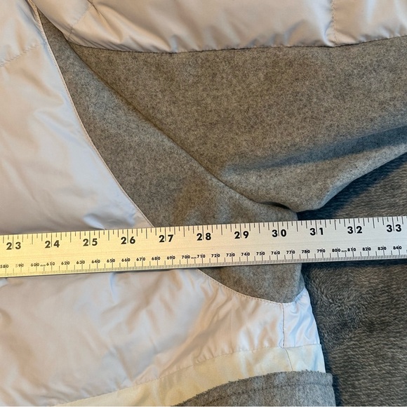 Men’s Nike X Sacai Puffer 800 Fill Down Coat Quilted Jacket Gray XXL NEW! - Picture 15 of 16